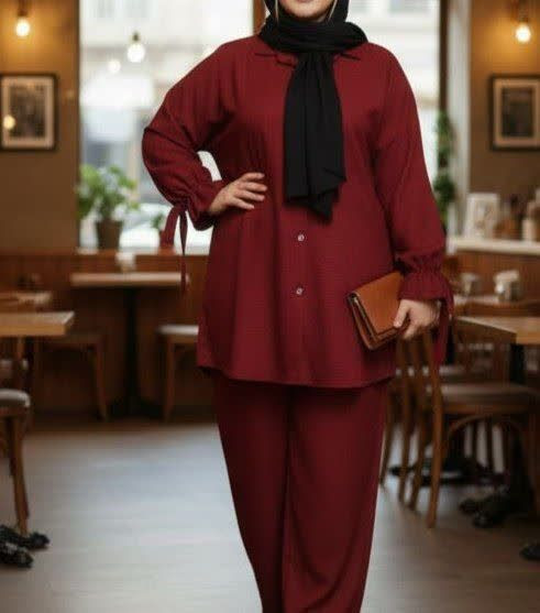 شومیز وشلوار زنانه مرجان